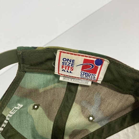 Vintage Sports Specialities North Bay Battalion Camo Hockey Snapback Hat Cap - Picture 13 of 15